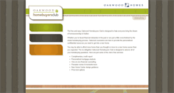 Desktop Screenshot of oakwoodhomeclub.com